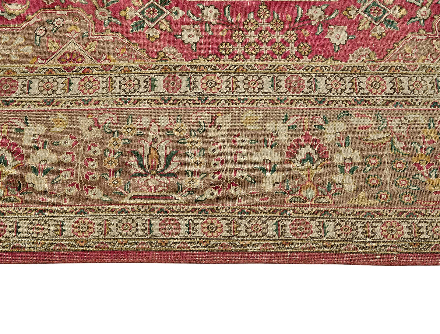9x12 Beige Vintage Large Area Rug - 50193