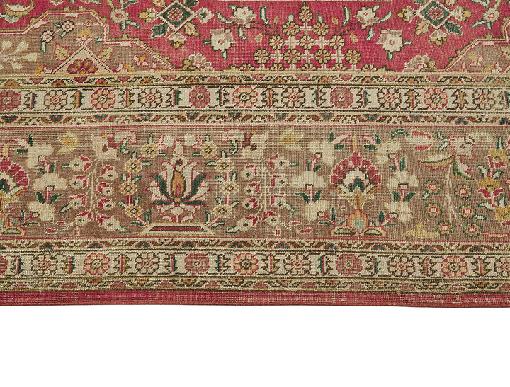9x12 Beige Vintage Large Area Rug - 50193