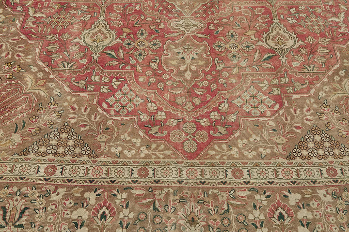 9x12 Beige Vintage Large Area Rug - 50193