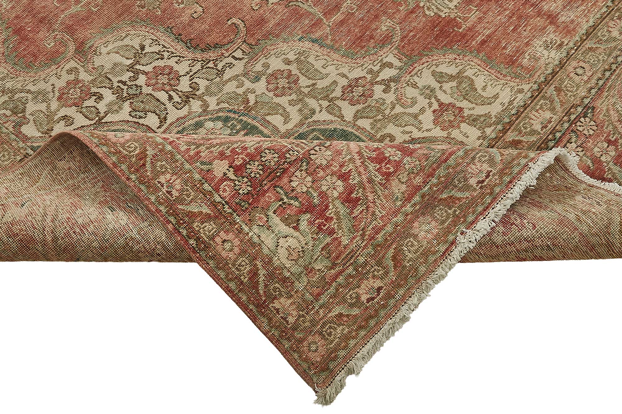 10x13 Beige Vintage Large Area Rug - 50194