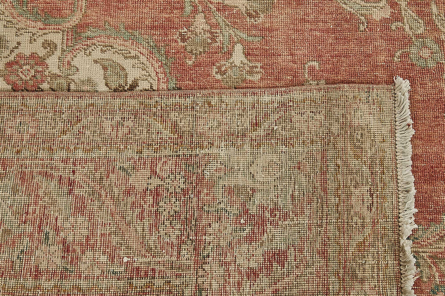 10x13 Beige Vintage Large Area Rug - 50194
