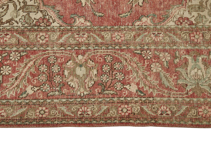 10x13 Beige Vintage Large Area Rug - 50194