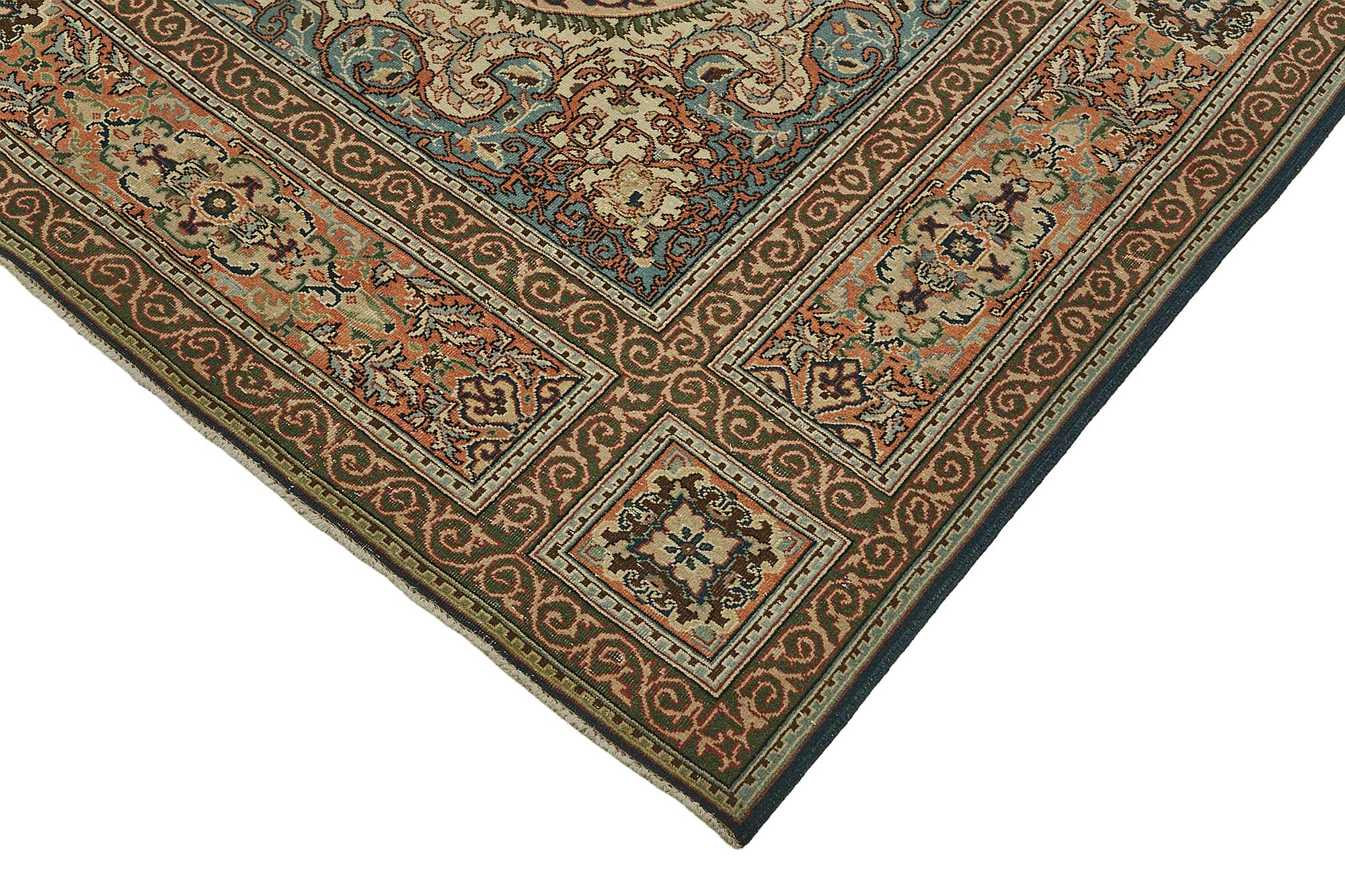 8x11 Beige Vintage Large Area Rug - 50195