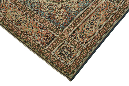 8x11 Beige Vintage Large Area Rug - 50195
