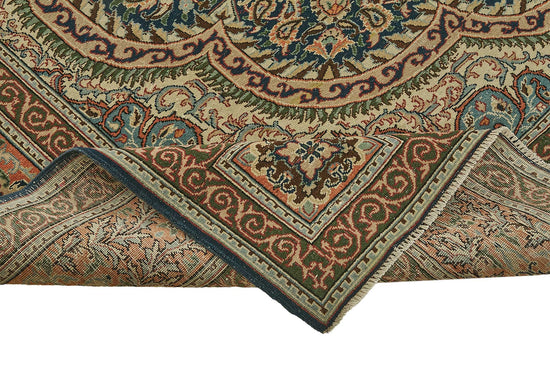 8x11 Beige Vintage Large Area Rug - 50195