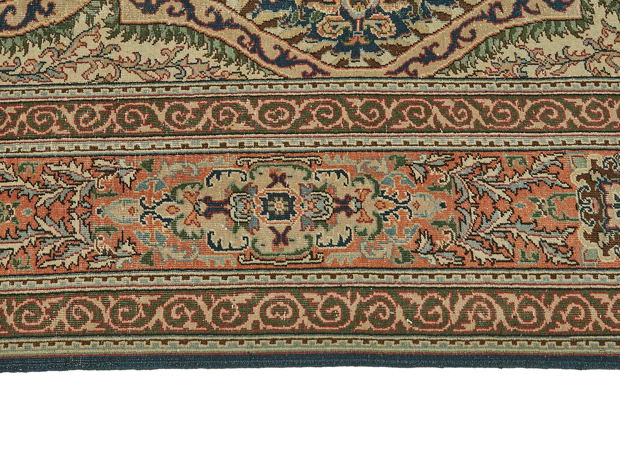 8x11 Beige Vintage Large Area Rug - 50195