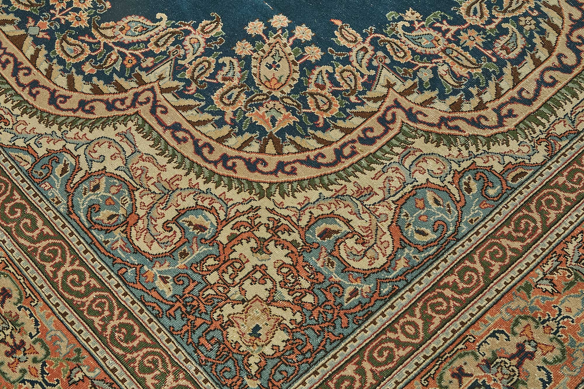 8x11 Beige Vintage Large Area Rug - 50195