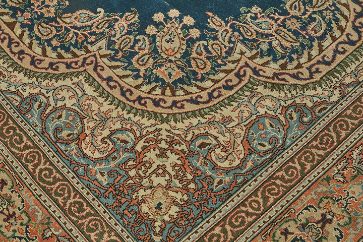 8x11 Beige Vintage Large Area Rug - 50195