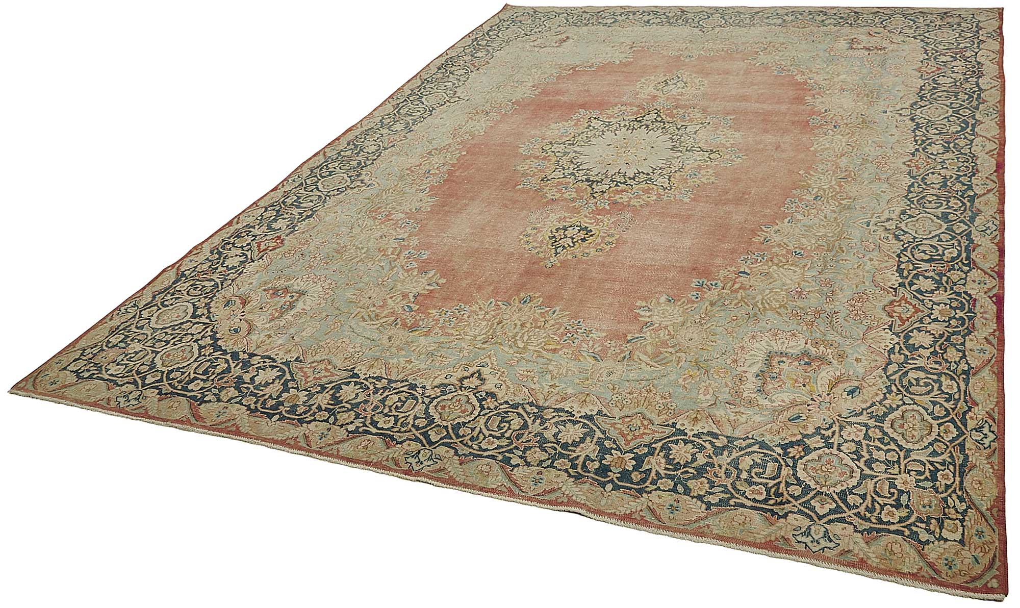 9x13 Beige Vintage Large Area Rug - 50196