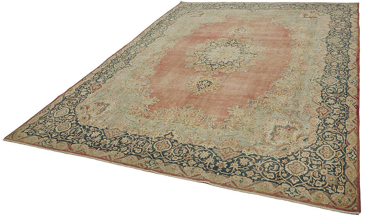 9x13 Beige Vintage Large Area Rug - 50196