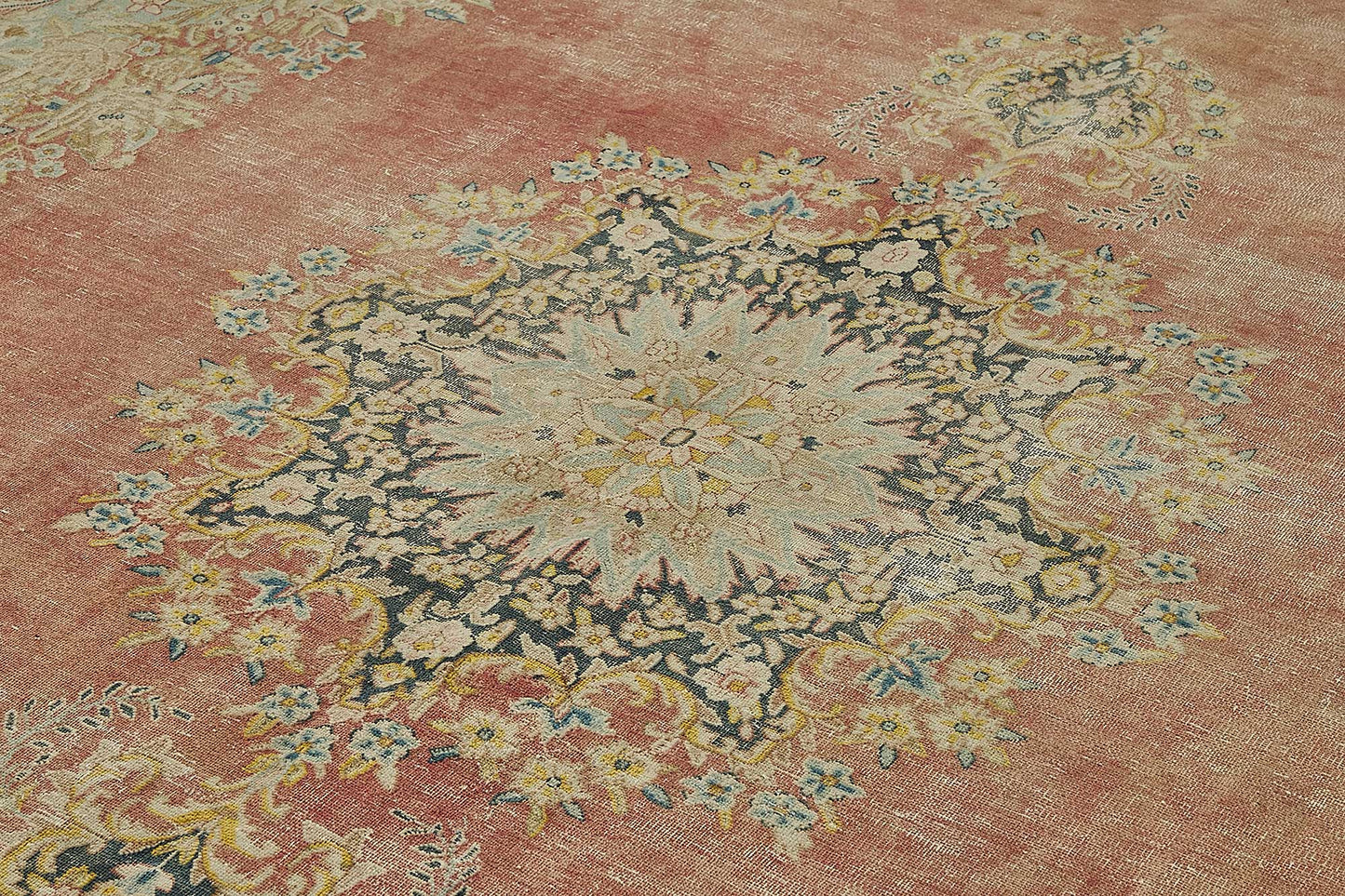 9x13 Beige Vintage Large Area Rug - 50196