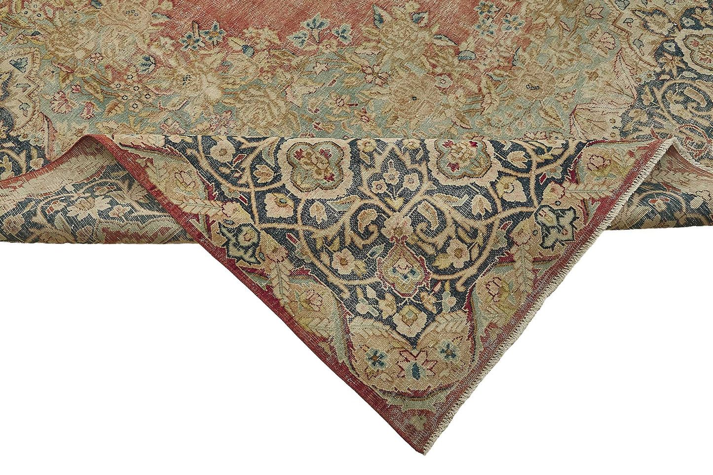 9x13 Beige Vintage Large Area Rug - 50196