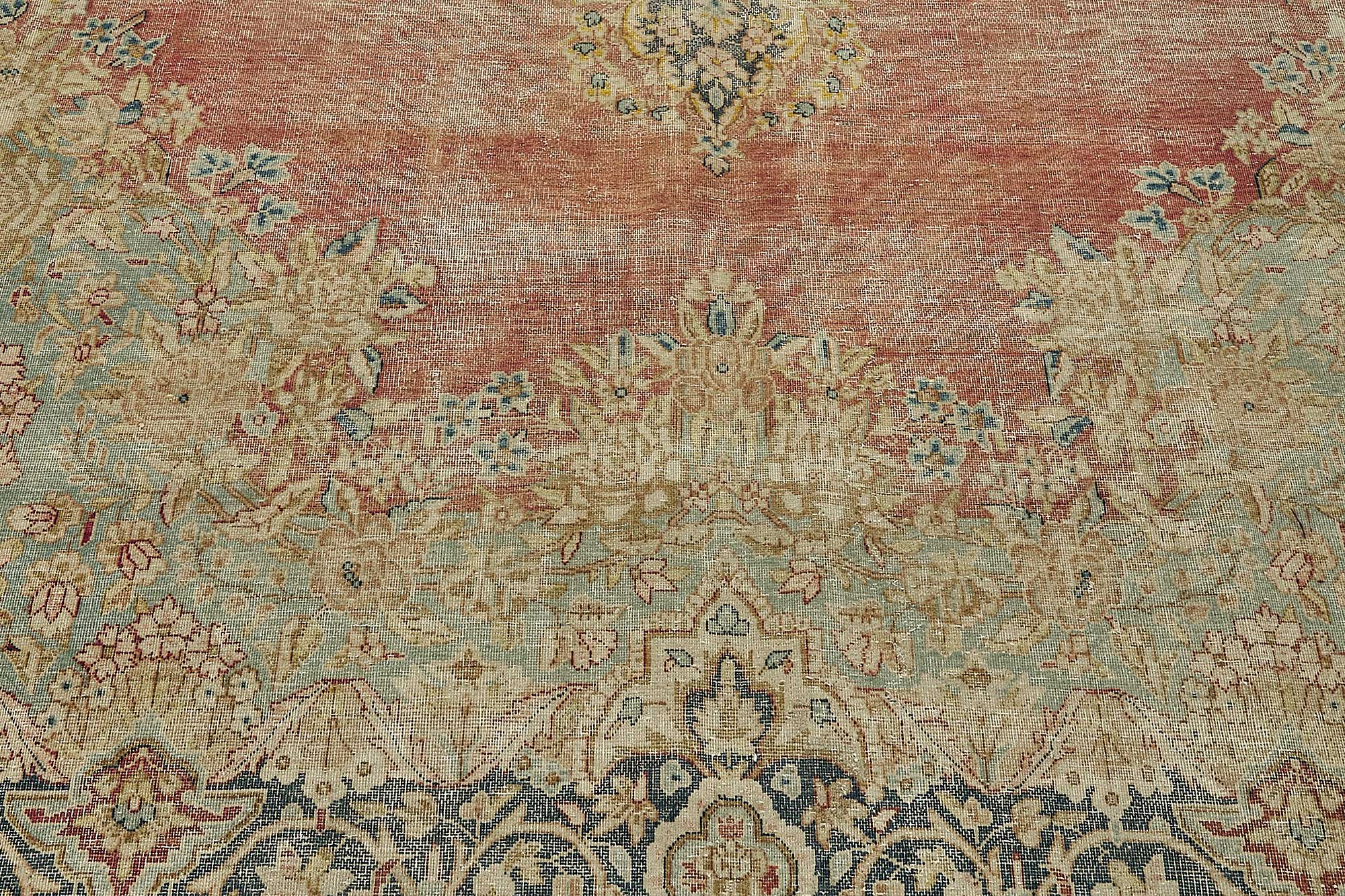 9x13 Beige Vintage Large Area Rug - 50196