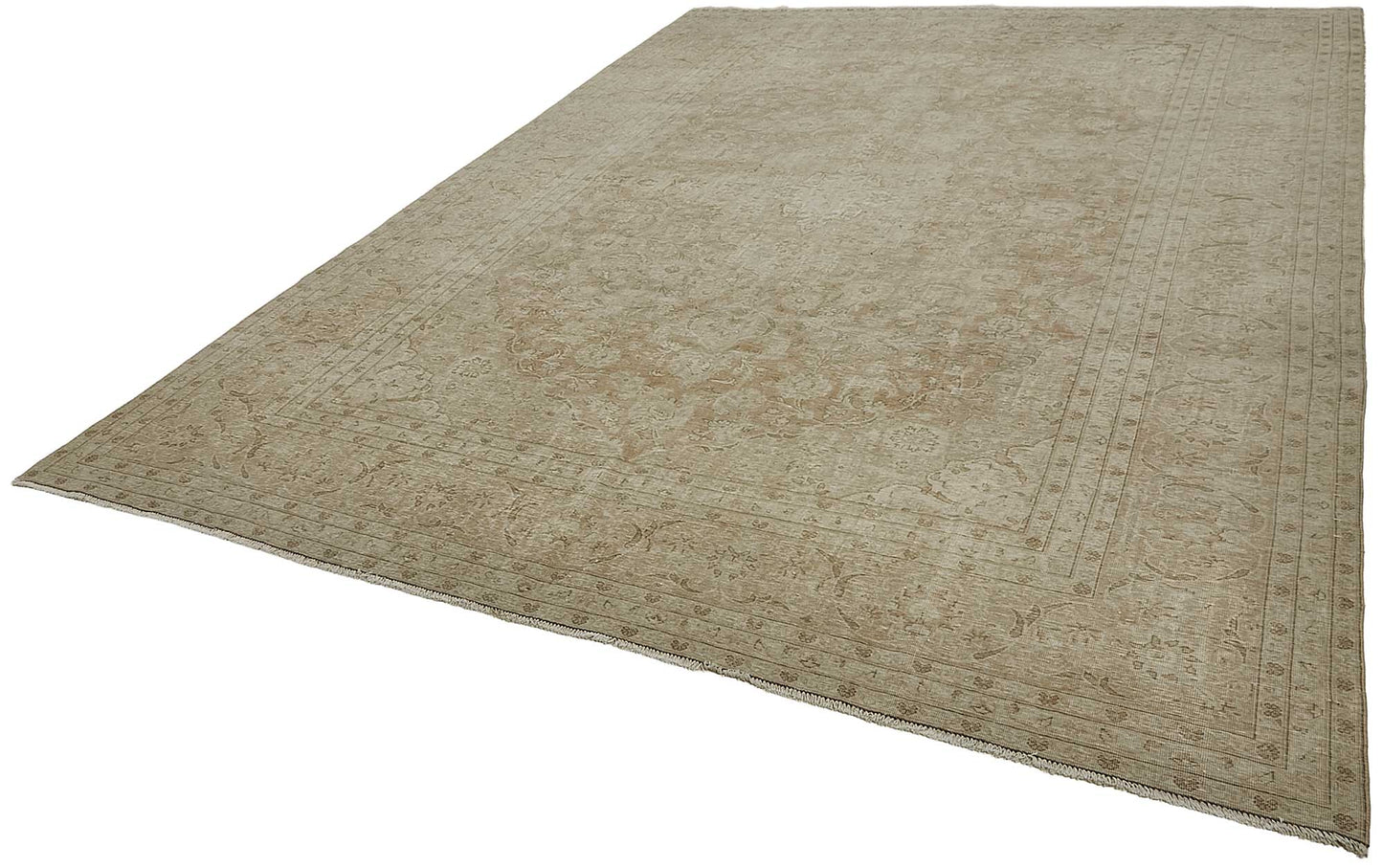 9x13 Beige Vintage Large Area Rug - 50197