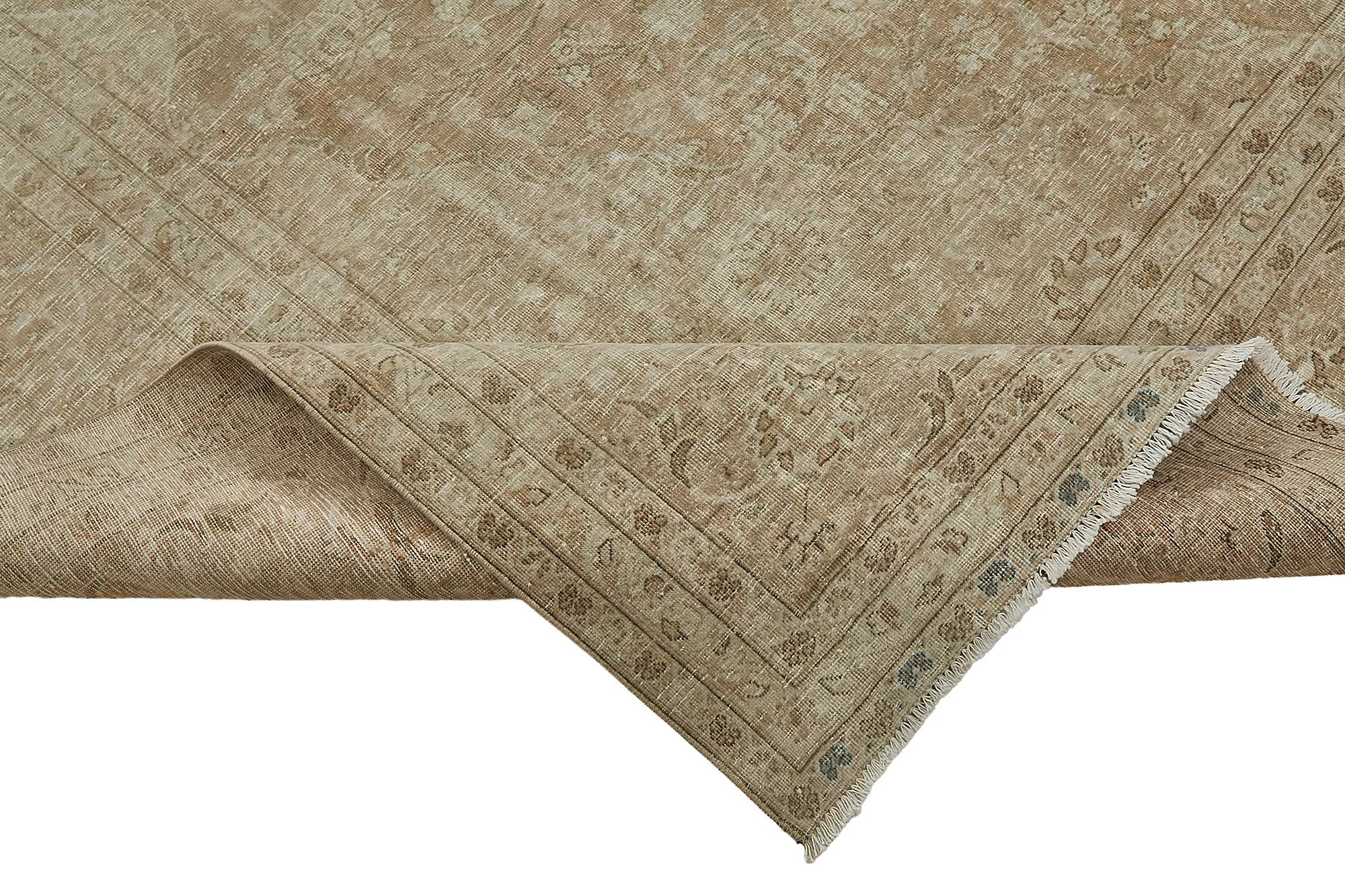 9x13 Beige Vintage Large Area Rug - 50197