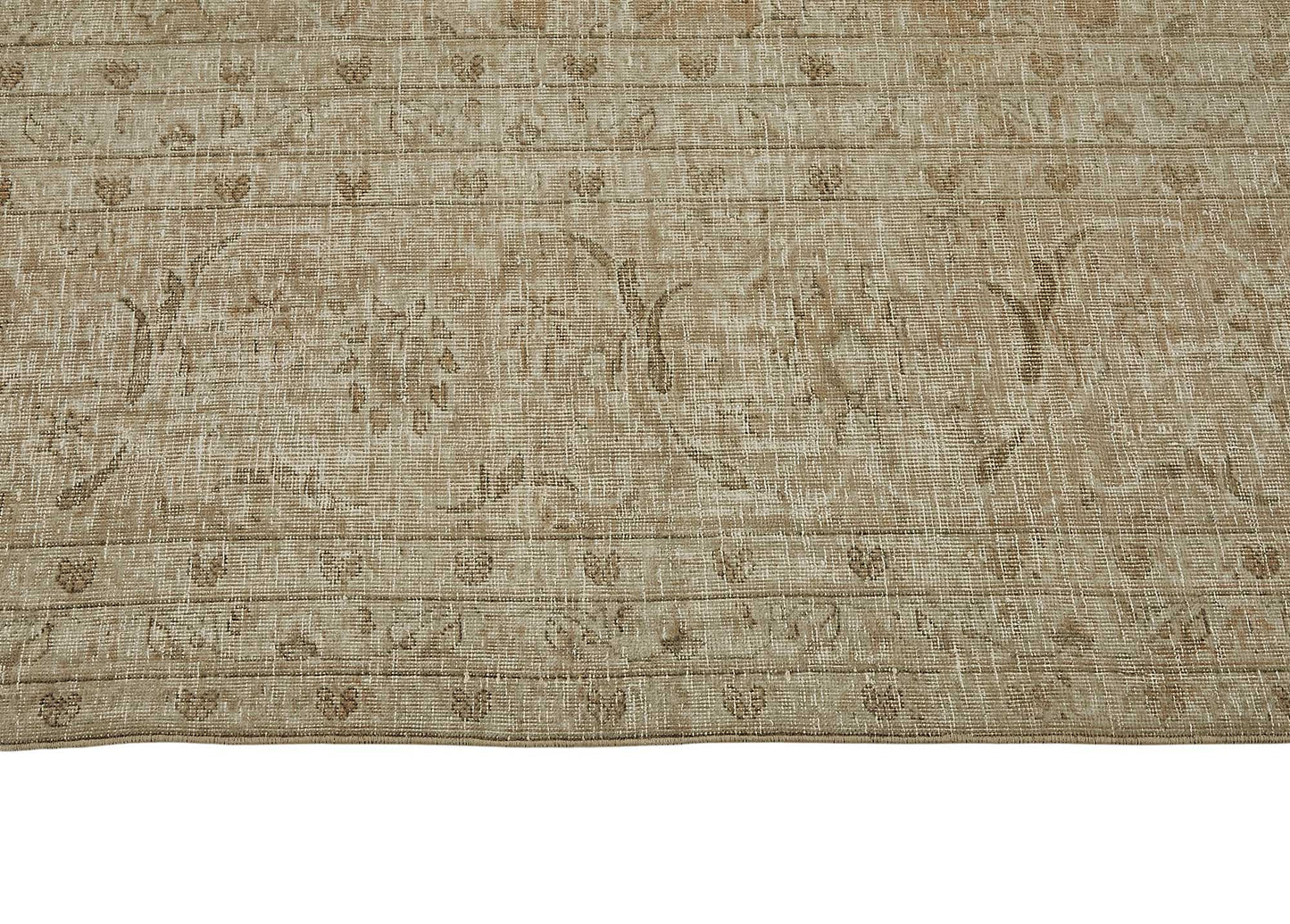 9x13 Beige Vintage Large Area Rug - 50197