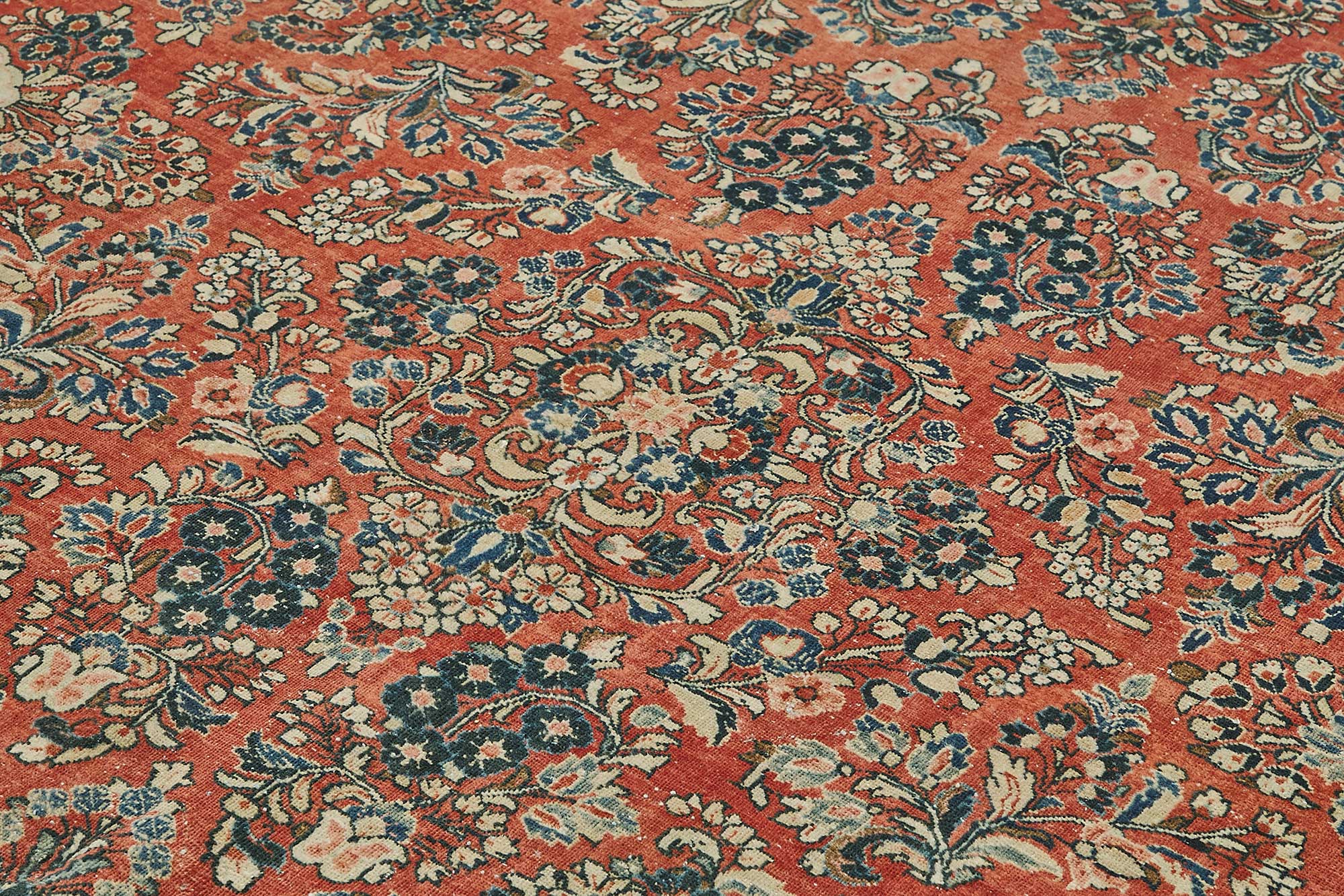 9x11 Beige Vintage Large Area Rug - 50198