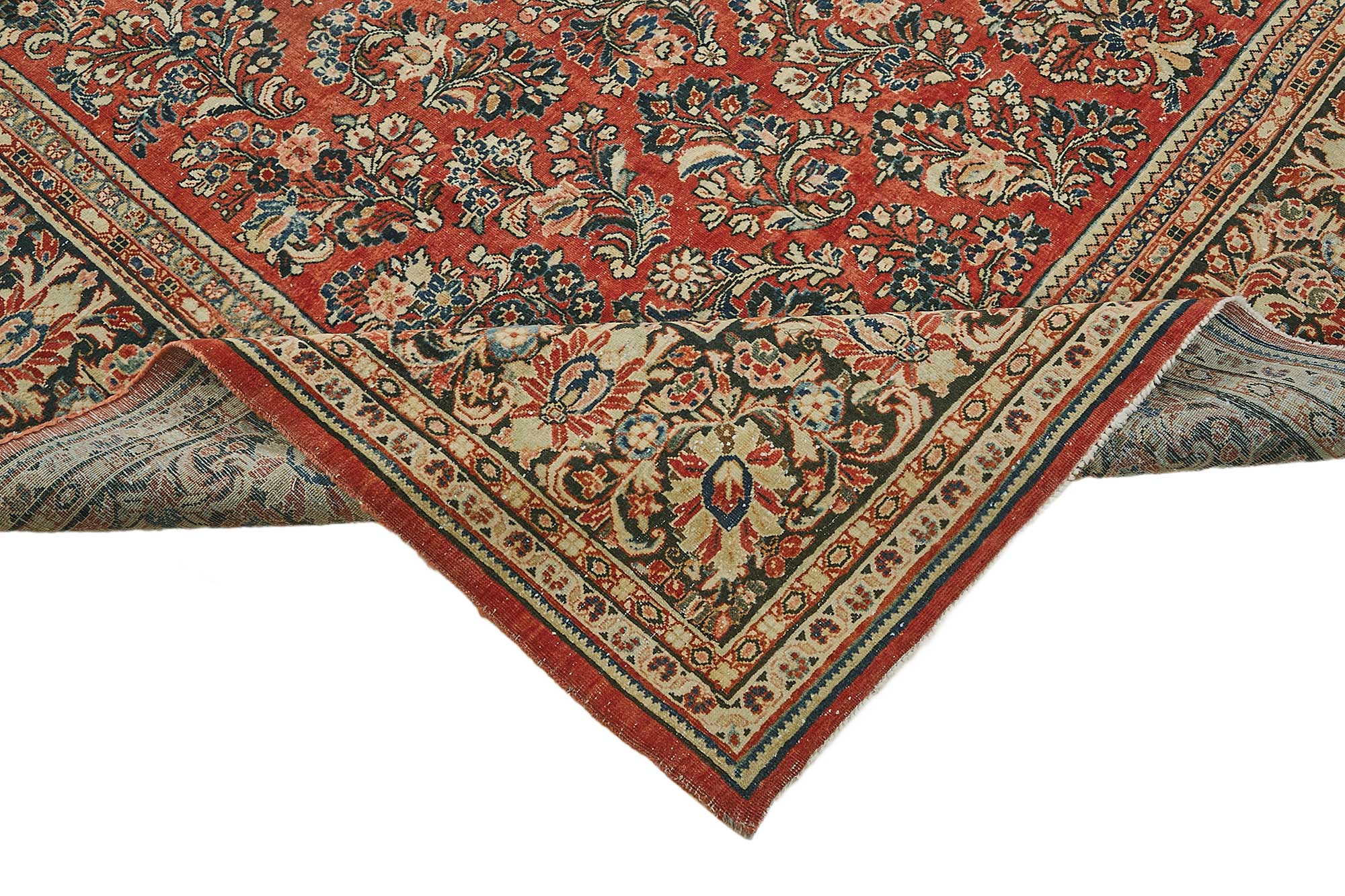 9x11 Beige Vintage Large Area Rug - 50198