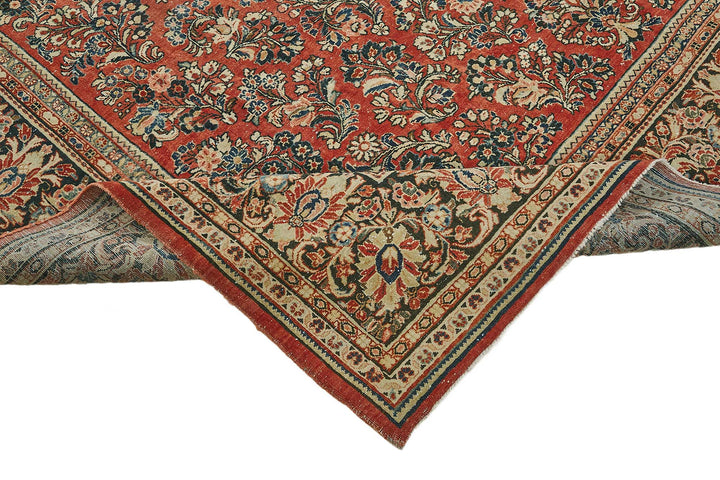 9x11 Beige Vintage Large Area Rug - 50198