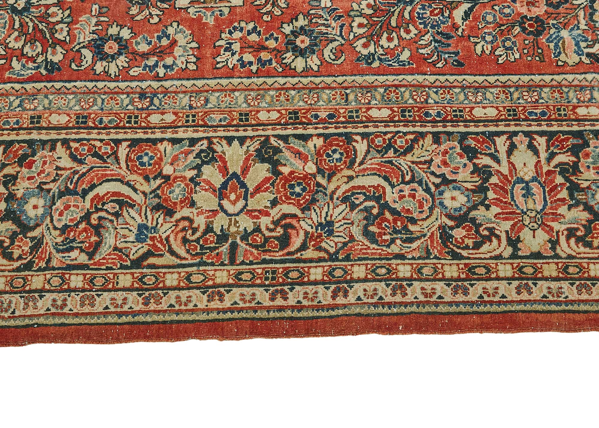9x11 Beige Vintage Large Area Rug - 50198