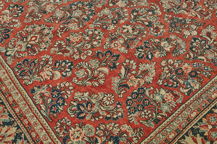 9x11 Beige Vintage Large Area Rug - 50198