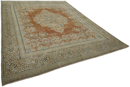 9x12 Beige Vintage Large Area Rug - 50201
