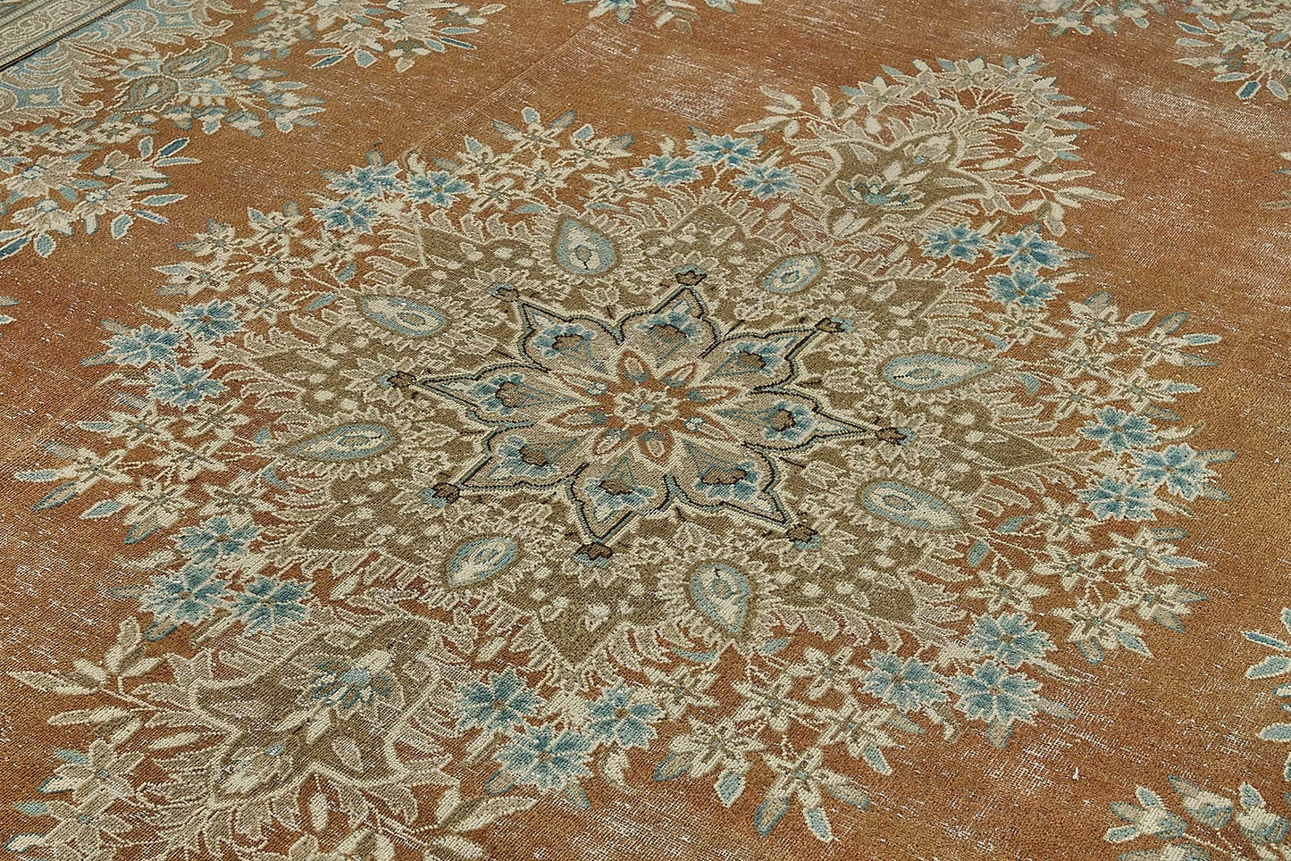 9x12 Beige Vintage Large Area Rug - 50201