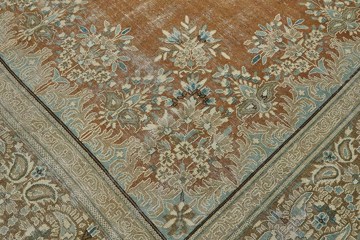 9x12 Beige Vintage Large Area Rug - 50201