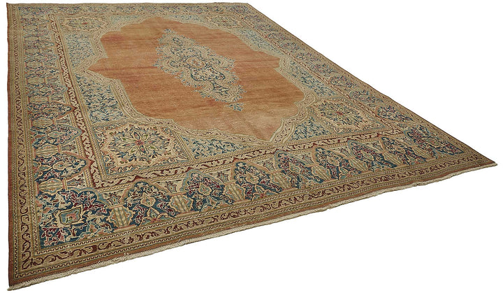 10x13 Beige Vintage Large Area Rug - 50202