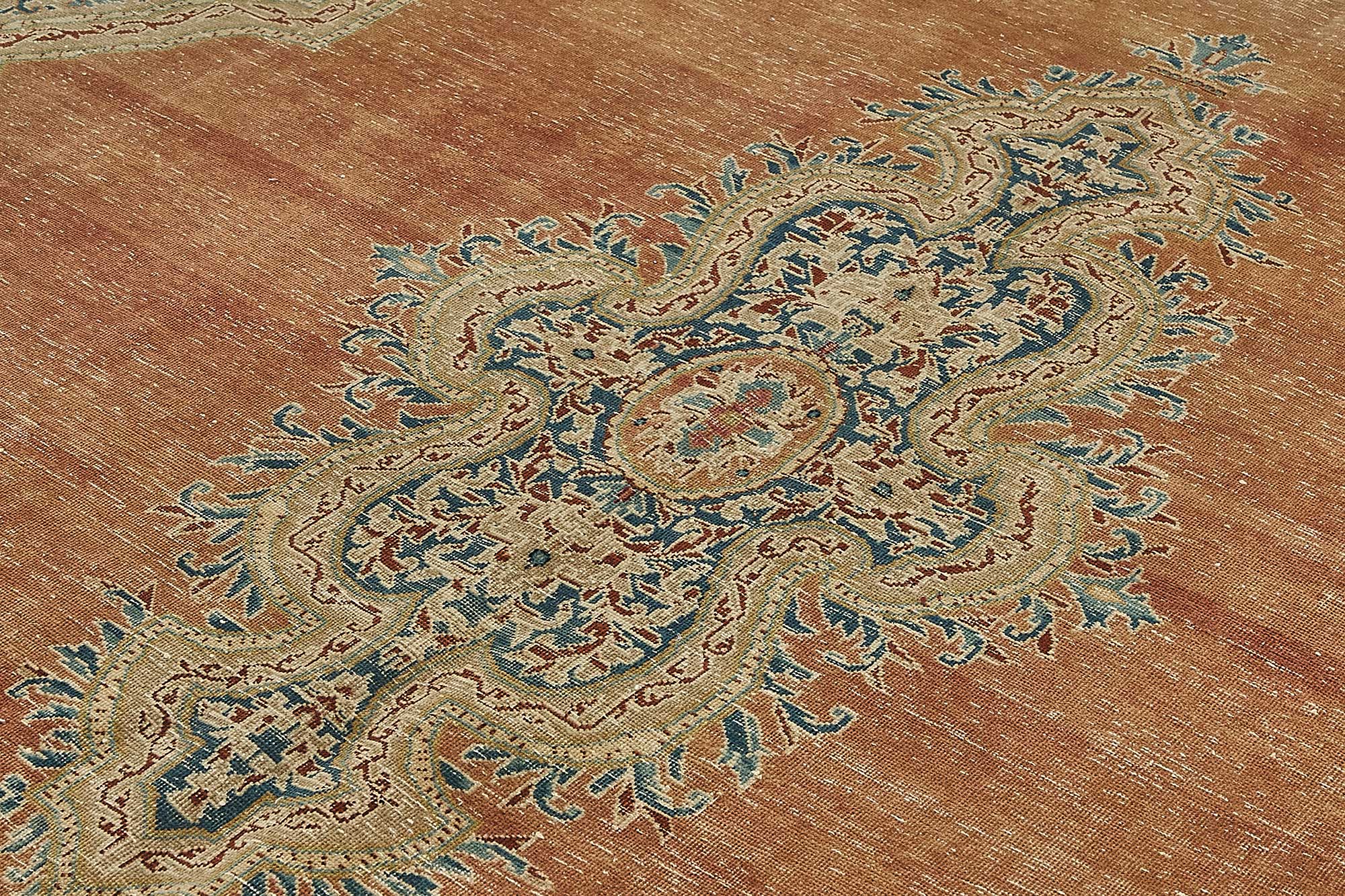 10x13 Beige Vintage Large Area Rug - 50202