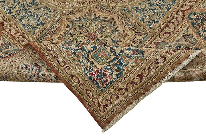 10x13 Beige Vintage Large Area Rug - 50202