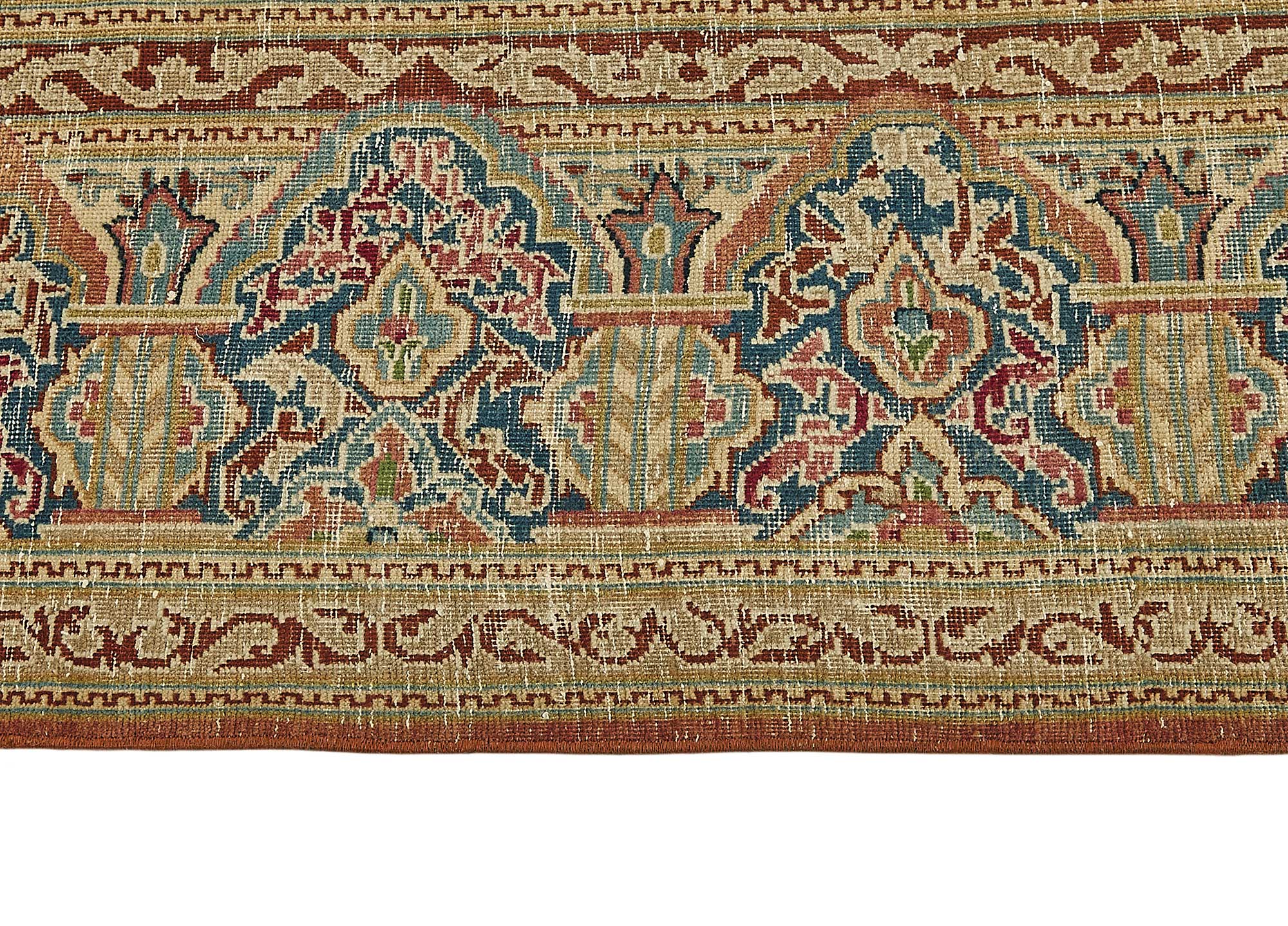 10x13 Beige Vintage Large Area Rug - 50202