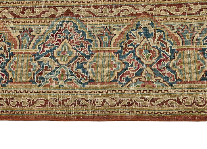 10x13 Beige Vintage Large Area Rug - 50202