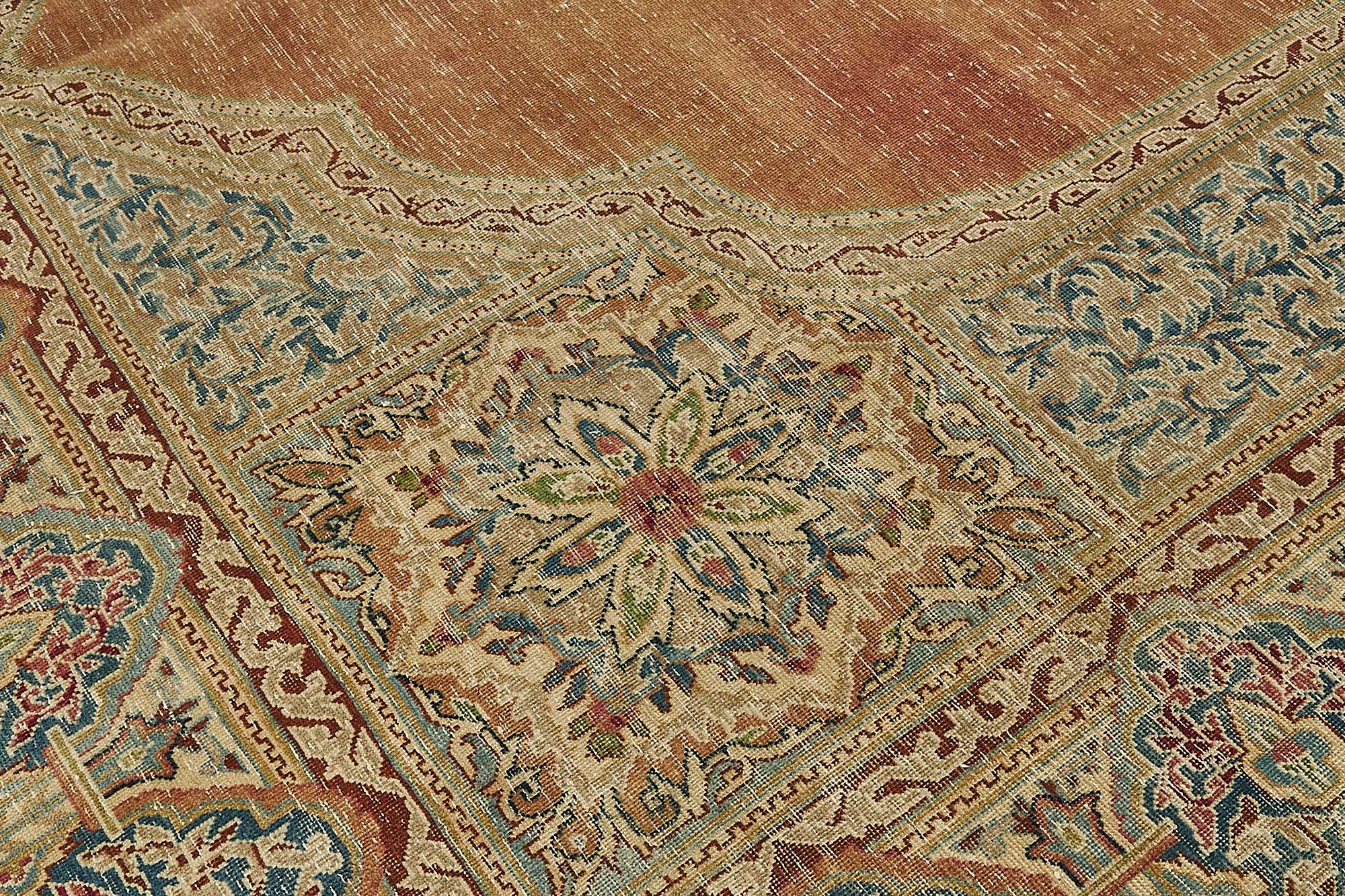 10x13 Beige Vintage Large Area Rug - 50202