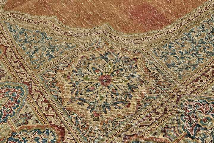 10x13 Beige Vintage Large Area Rug - 50202