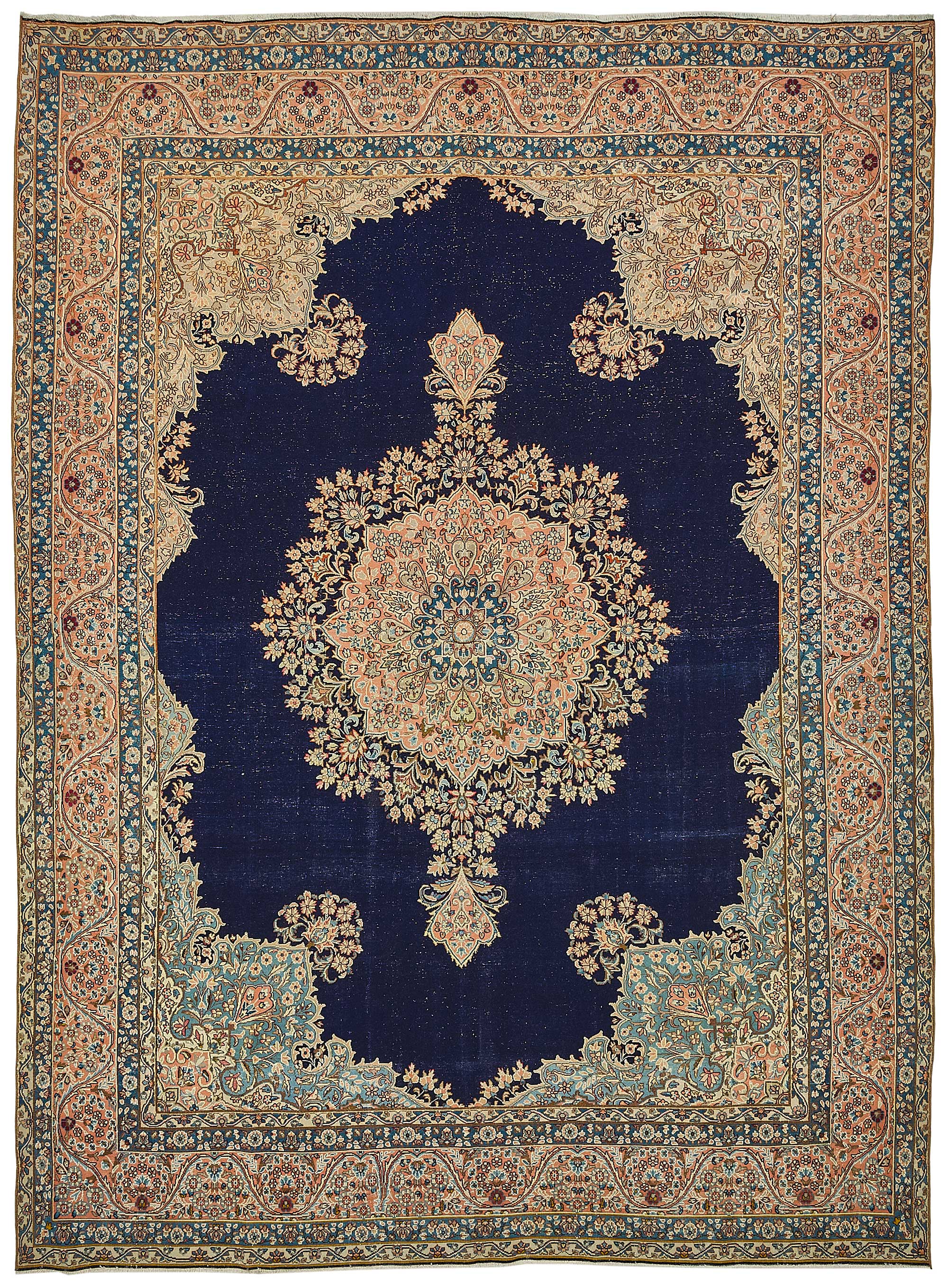 9x12 Beige Vintage Large Area Rug - 50203