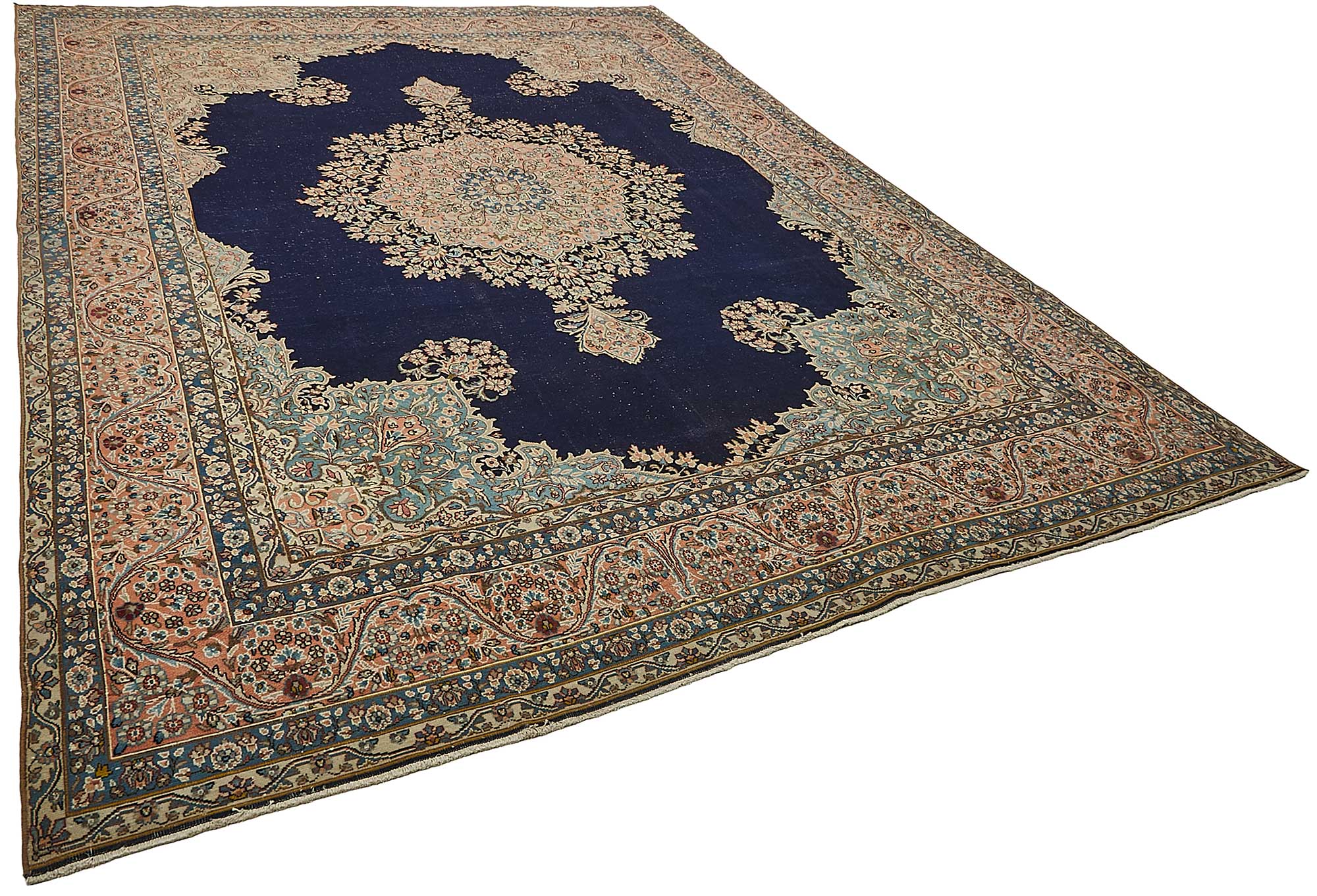 9x12 Beige Vintage Large Area Rug - 50203