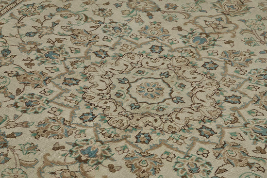 8x11 Beige Vintage Large Area Rug - 50204
