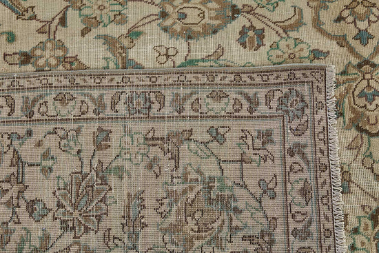 8x11 Beige Vintage Large Area Rug - 50204