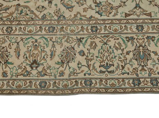8x11 Beige Vintage Large Area Rug - 50204