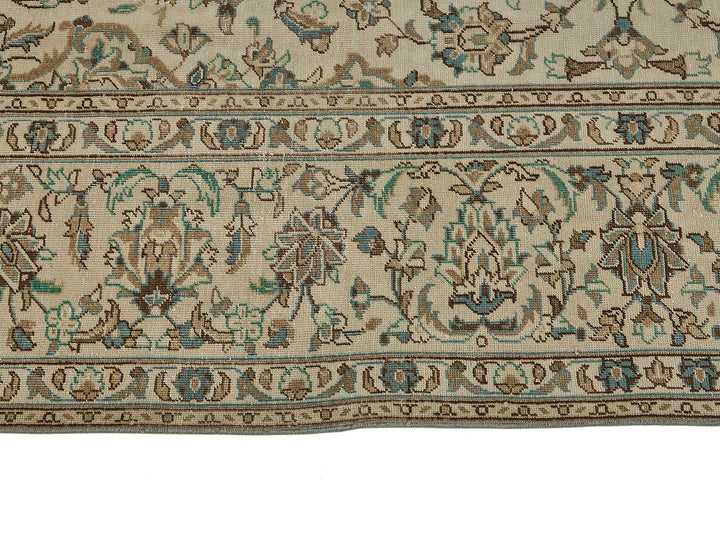 8x11 Beige Vintage Large Area Rug - 50204