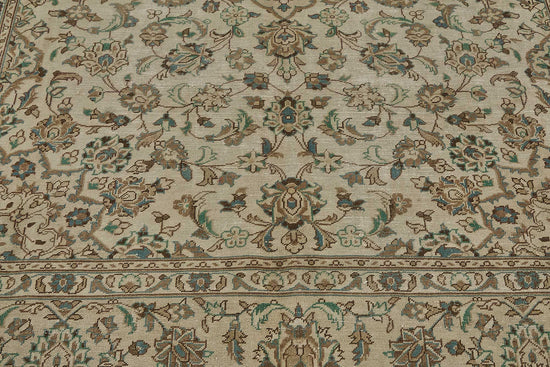 8x11 Beige Vintage Large Area Rug - 50204