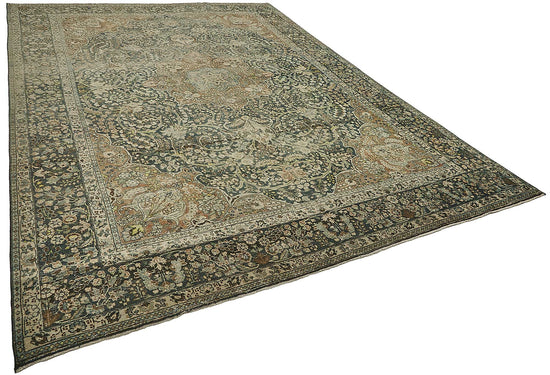 10x13 Beige Vintage Large Area Rug - 50205