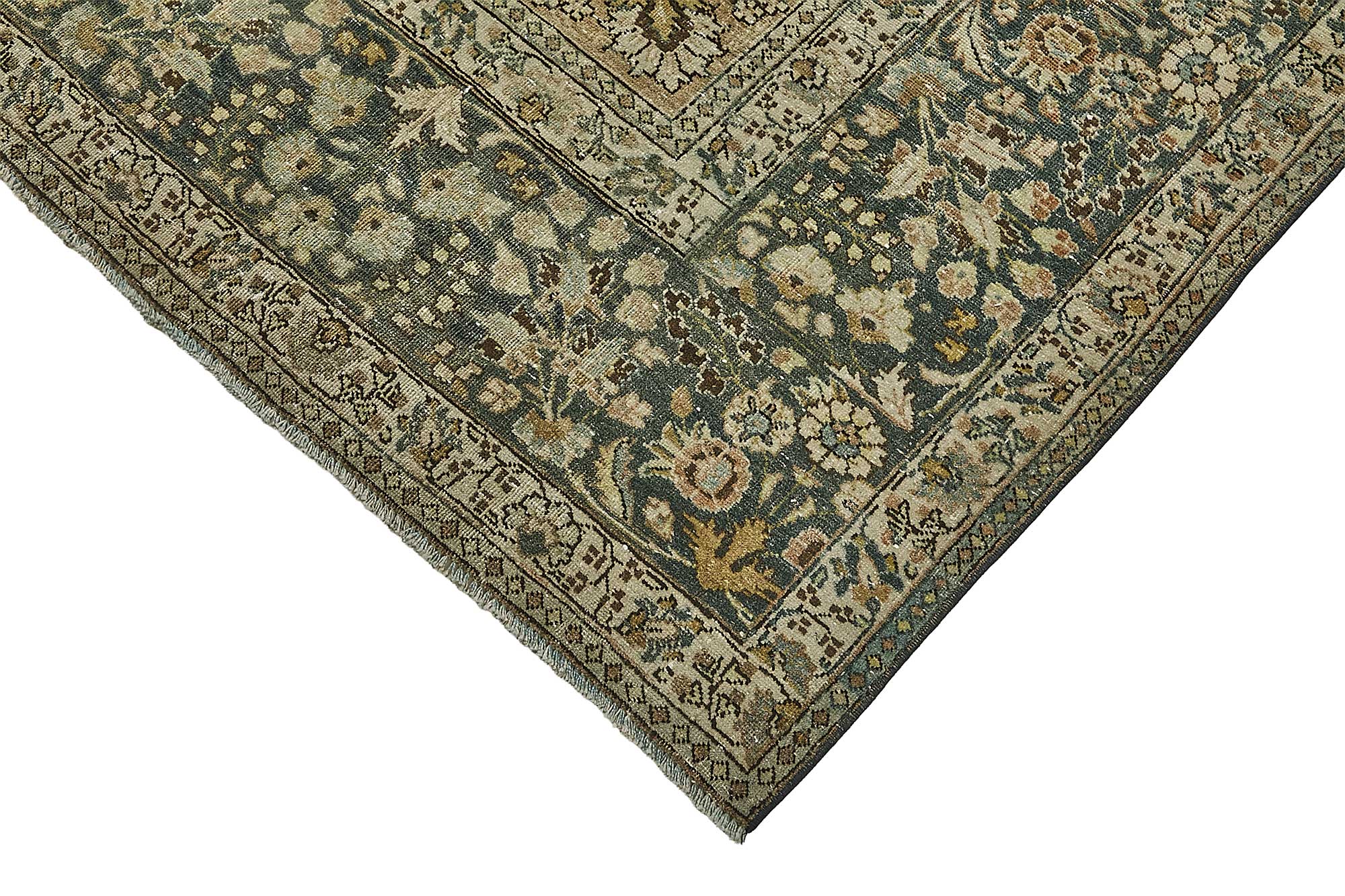 10x13 Beige Vintage Large Area Rug - 50205