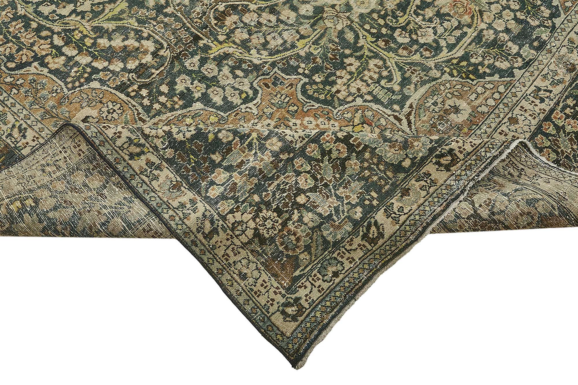 10x13 Beige Vintage Large Area Rug - 50205