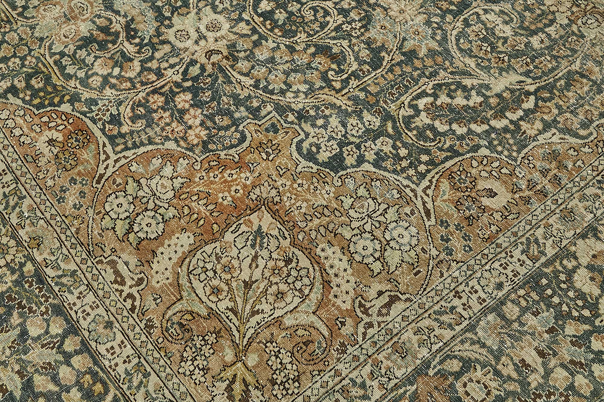 10x13 Beige Vintage Large Area Rug - 50205