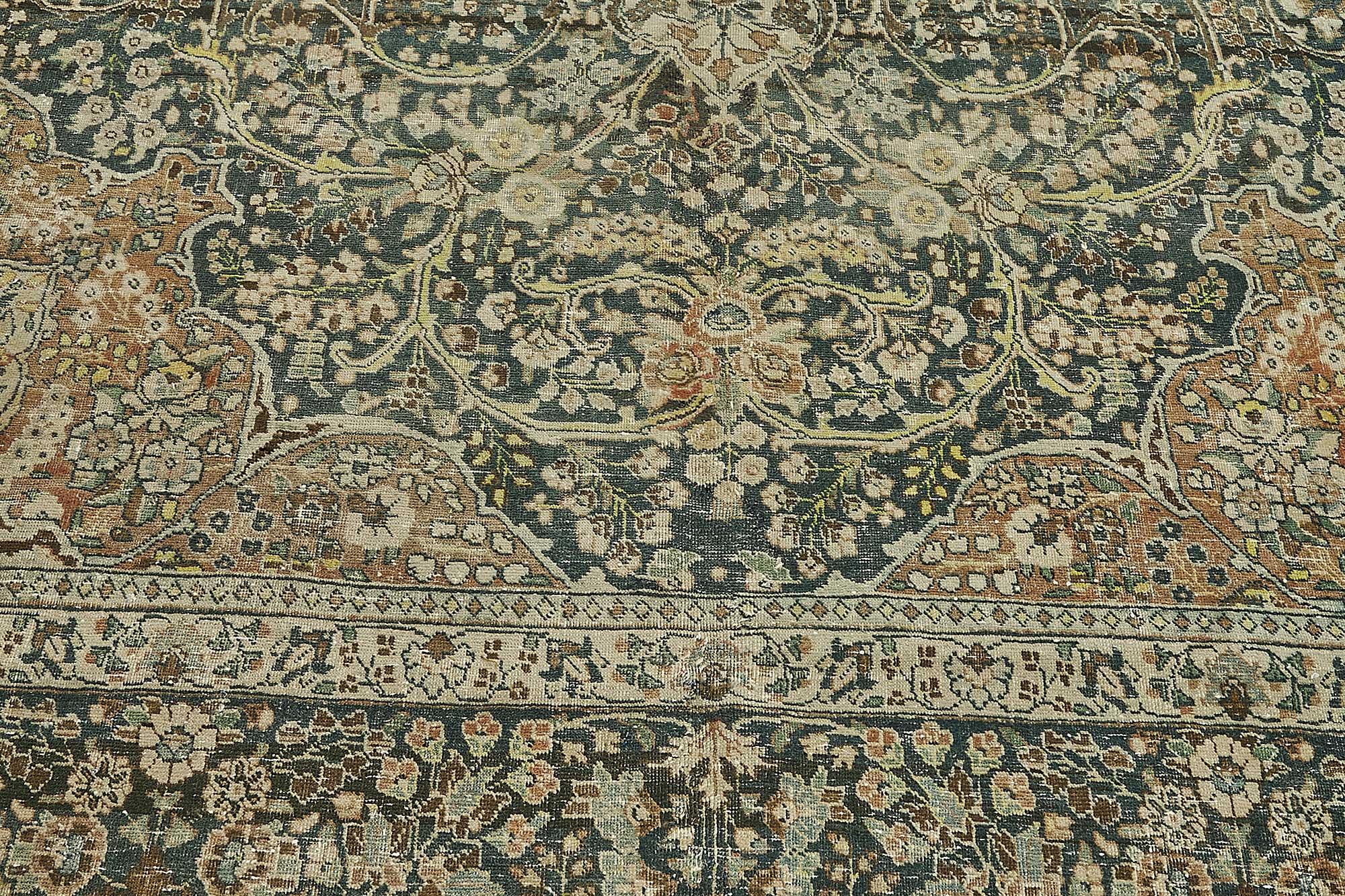 10x13 Beige Vintage Large Area Rug - 50205