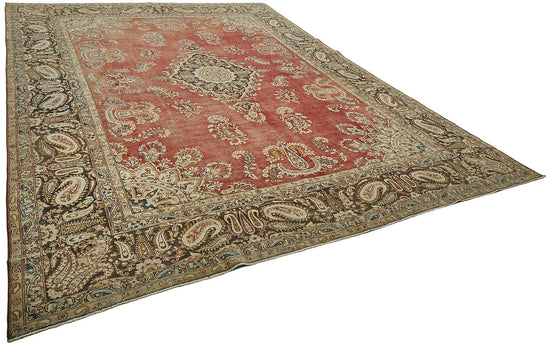 9x13 Beige Vintage Large Area Rug - 50206