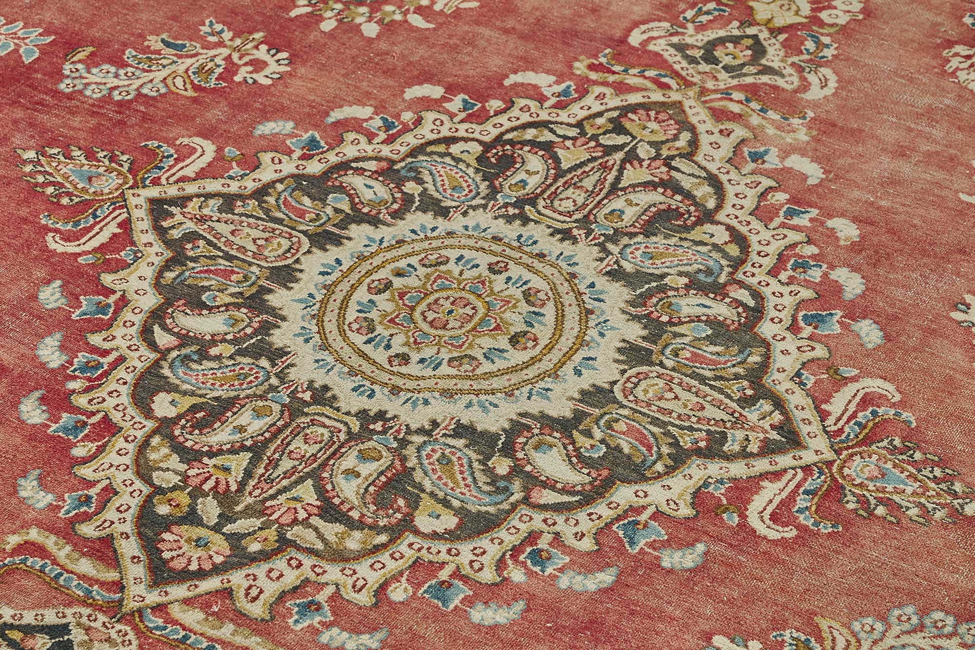 9x13 Beige Vintage Large Area Rug - 50206