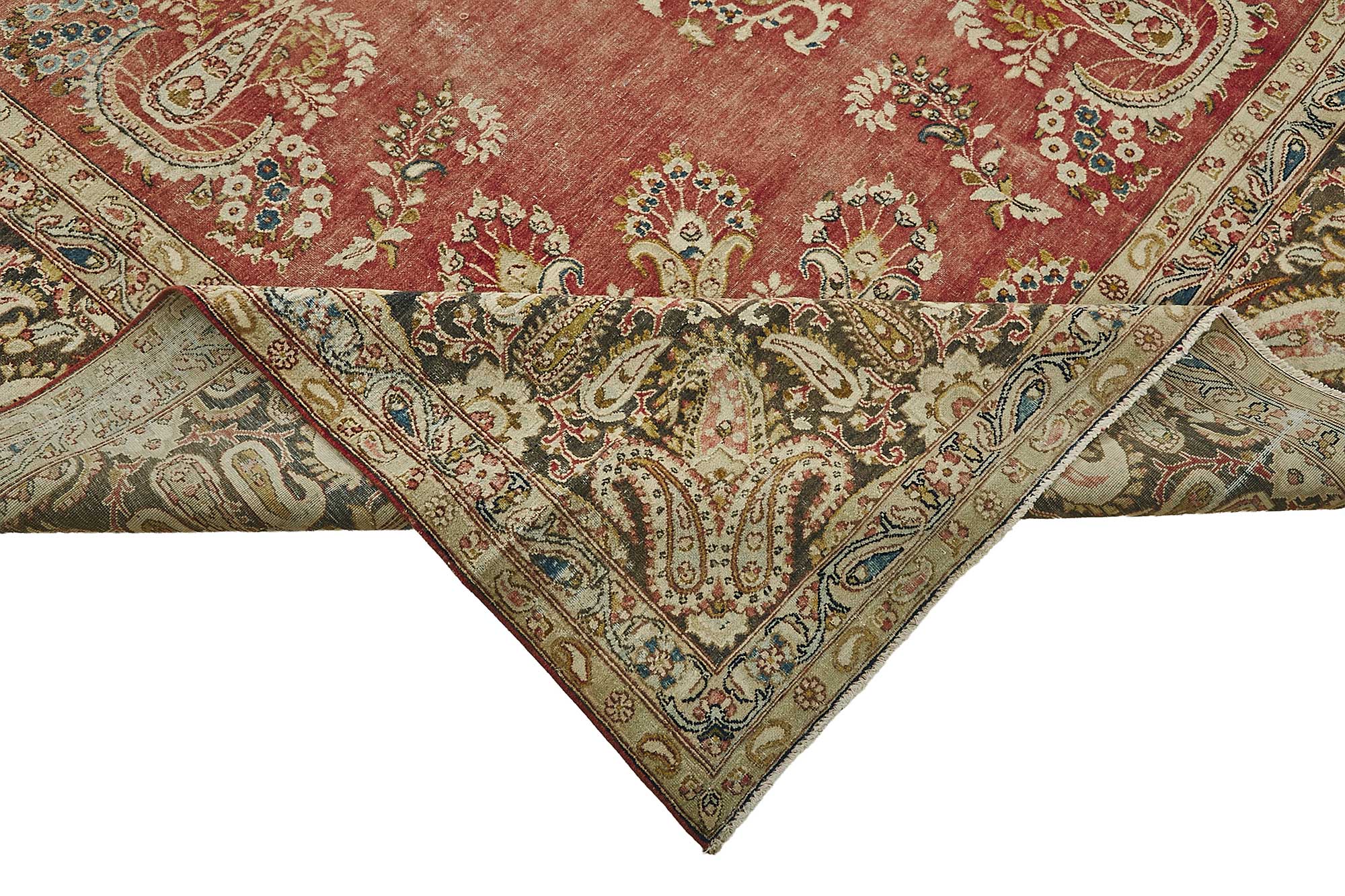 9x13 Beige Vintage Large Area Rug - 50206